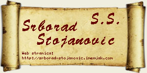 Srborad Stojanović vizit kartica